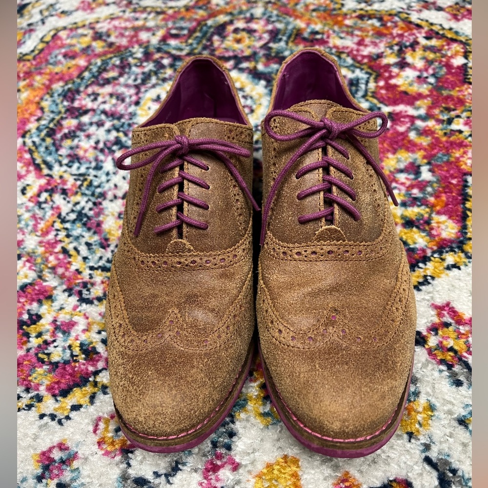 Cole Haan Color Blocked Oxfords Size 8